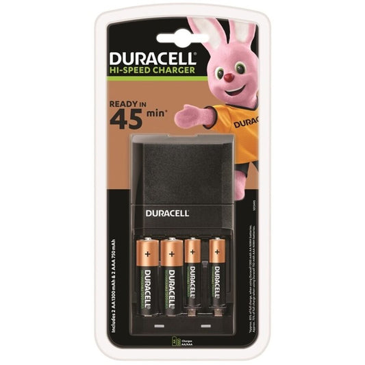 Duracell Charguer 45min. + 2xaa 1700mah + 2xaaa 750mah - UABDSM