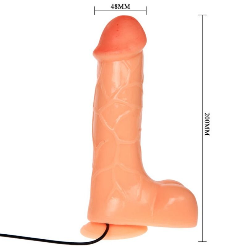 Intrepid Emperor Vibrating Realistic Dildo 20 Cm - UABDSM