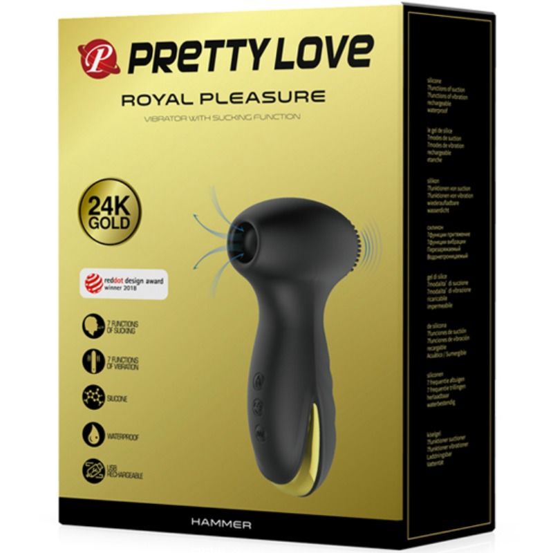 Pretty Love Smart Hammer Suction And Vibration Function - UABDSM