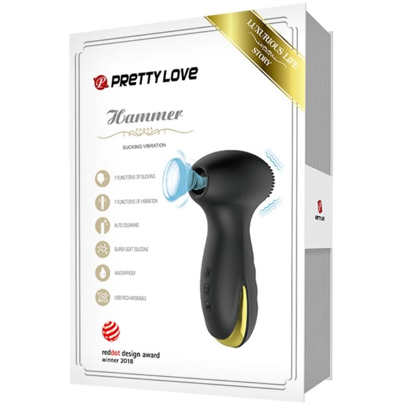 Pretty Love Smart Hammer Suction And Vibration Function - UABDSM