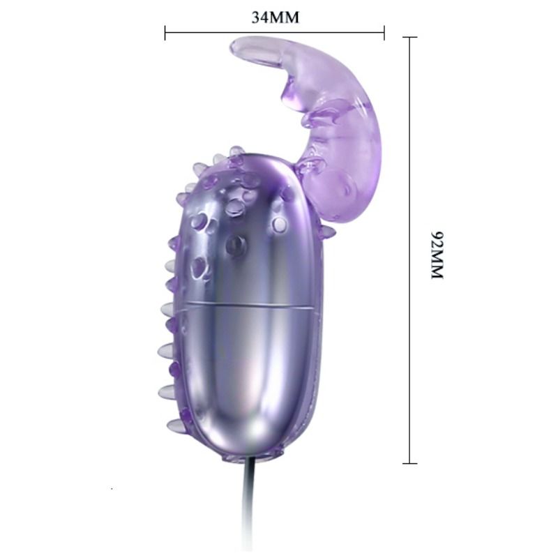 Super Vibrator Vibrating Egg With Stimulator - UABDSM