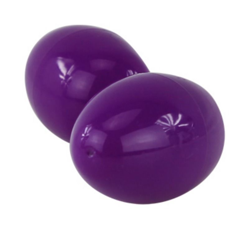 Twins Balls Anal Beads Purple - UABDSM