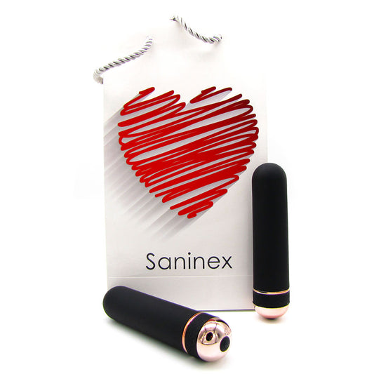 Saninex Orgasmic Elegance - Black And Gold 13 Cm - UABDSM