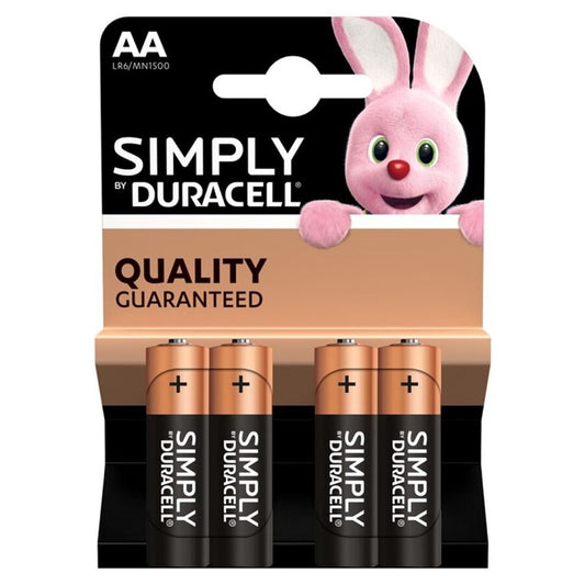 Duracell Basic Battery Aa Lr6 4units - UABDSM