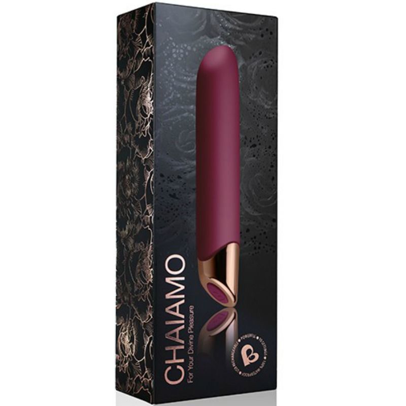 Rocks-off Chaiamo Vibrator Burgundy - UABDSM