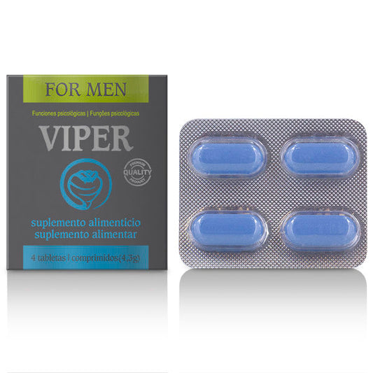 Viper For Men 4 Tabs Es/pt - UABDSM