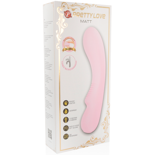 Pretty Love Smart Matt Rechargeable Vibrator - UABDSM