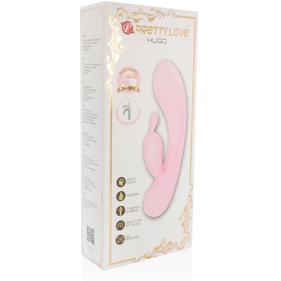 Pretty Love Smart Hugo Vibrating Ears Rabbit Vibrator - UABDSM