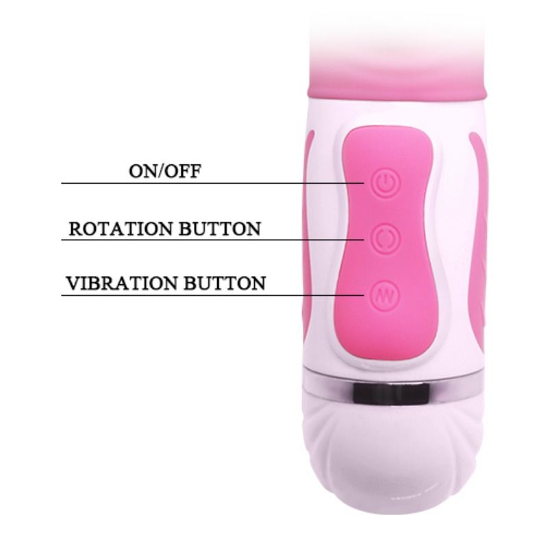 Pretty Love Flirtation Antoine Vibrator Rotation Function - UABDSM