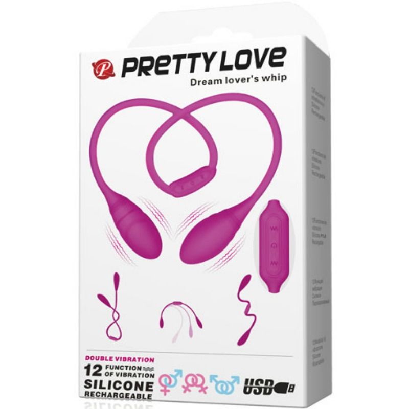 Pretty Love Unisex Stimulating Dream Lovers Whip - UABDSM