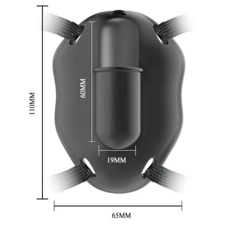 Pretty Love Strap Op With Vibrating Bullet Carter - UABDSM