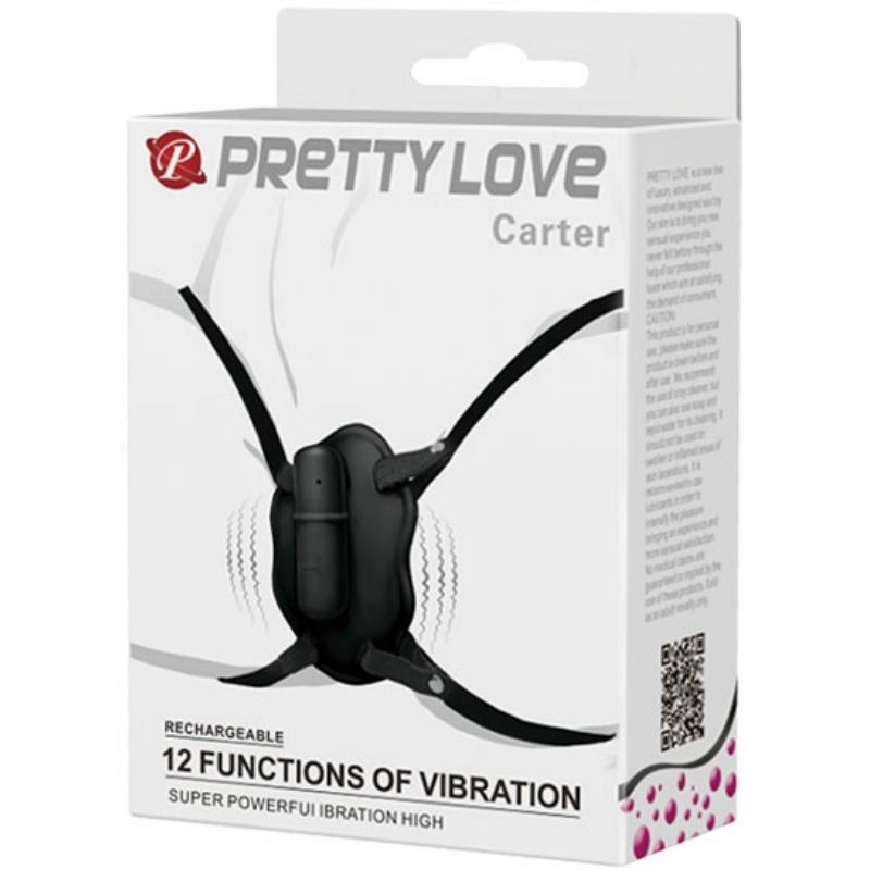 Pretty Love Strap Op With Vibrating Bullet Carter - UABDSM