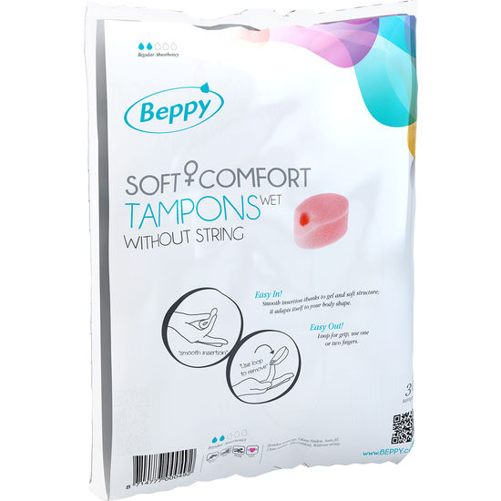 Beppy Soft Comfort Tampons Wet 30 Units - UABDSM