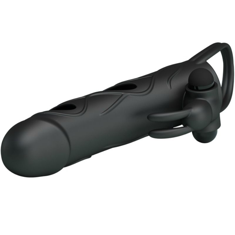 Pretty Love Vibrating Silicone Sleeve 14 Cm - UABDSM