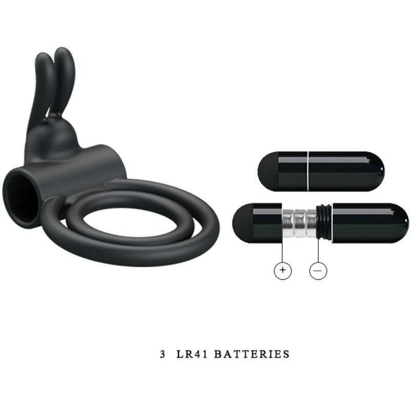 Pretty Love Osmond Silicone Vibrating Ring - UABDSM