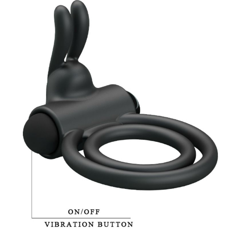 Pretty Love Osmond Silicone Vibrating Ring - UABDSM