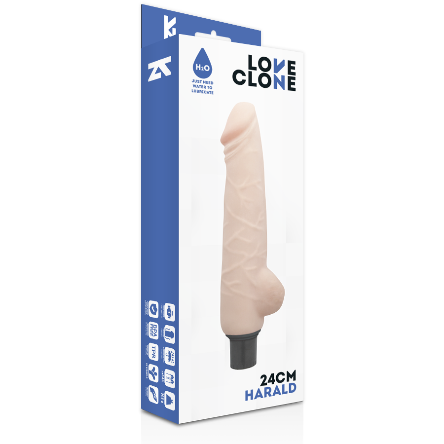 Loveclone Harald  Self Lubrication Dong Flesh 24cm - UABDSM