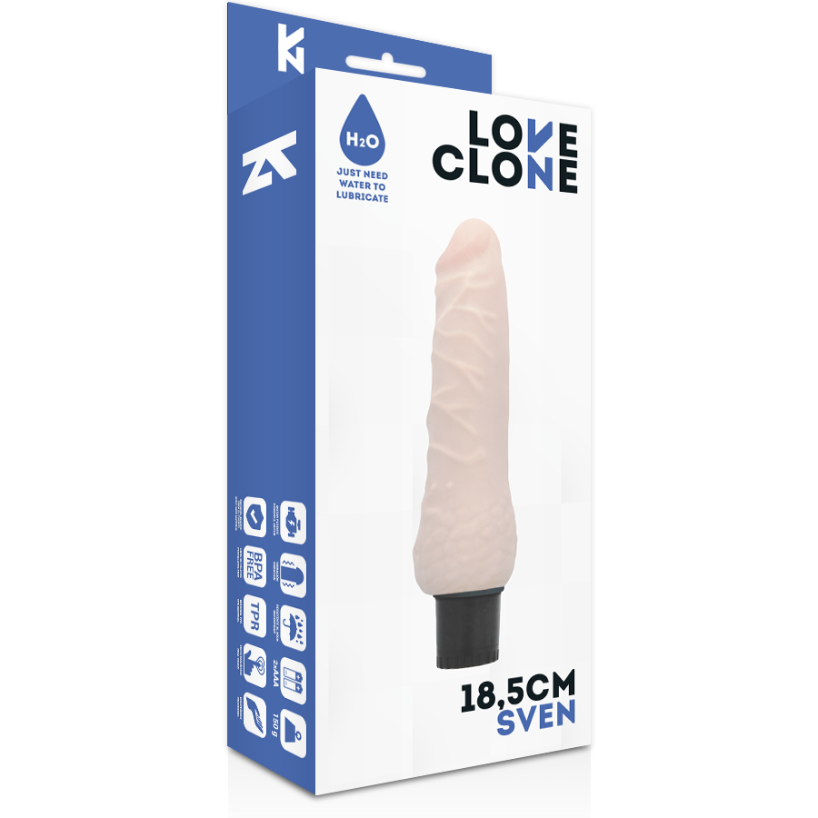 Loveclone Sven Self Lubrication Dong Flesh 18.5m - UABDSM