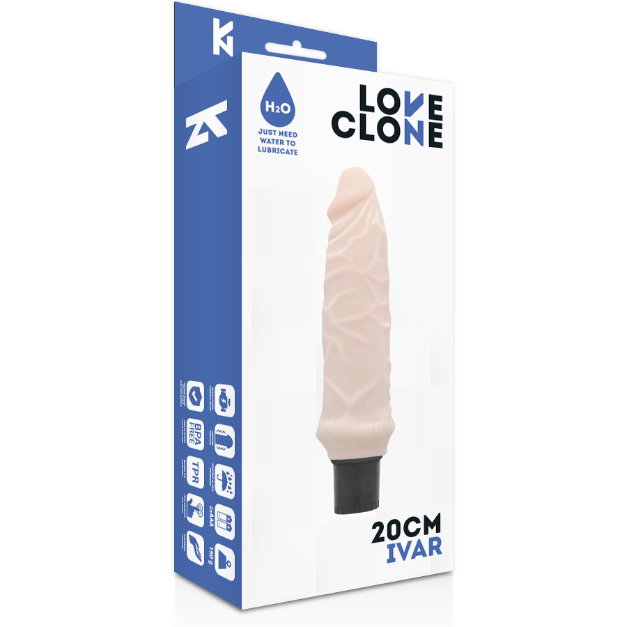 Loveclone Ivar Self Lubrication Dong Flesh 20cm - UABDSM
