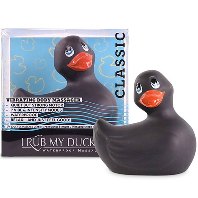 I Rub My Duckie Classic Vibrating Duck Black - UABDSM