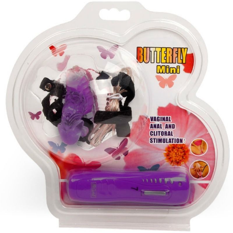 Baile Stimulating Butterlfy Mini Purple - UABDSM