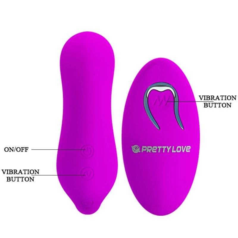 Pretty Love Stimulating Couple Toy Remote Control 12 Functions - UABDSM