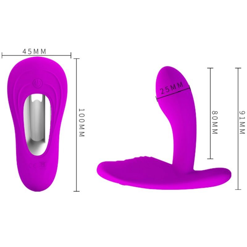 Pretty Love Vibrating Stimulator With Remote Control - UABDSM