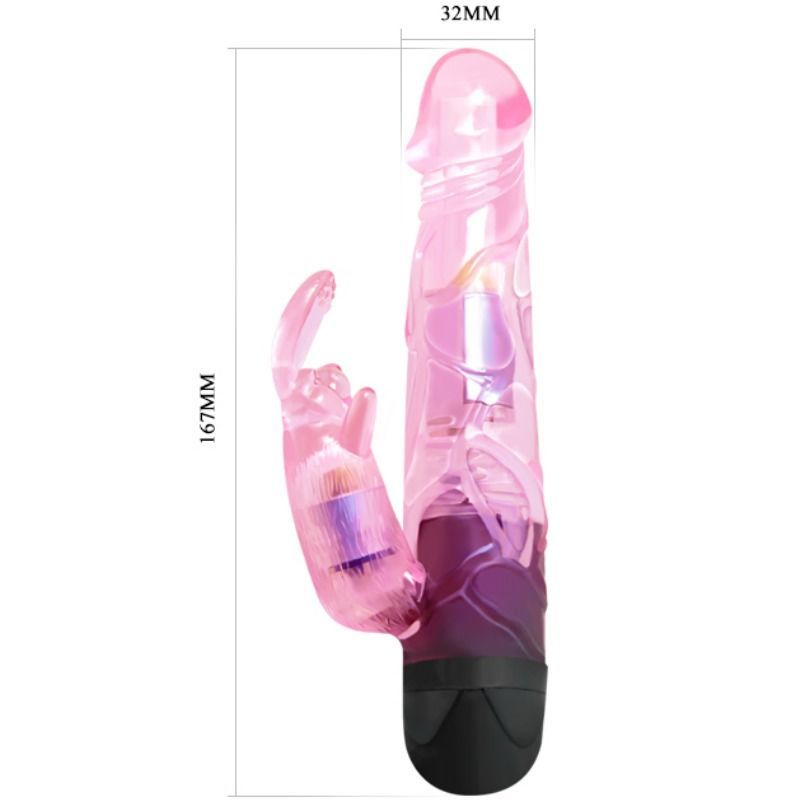 Give You Lover Vibrator With Rabbit Pink - UABDSM