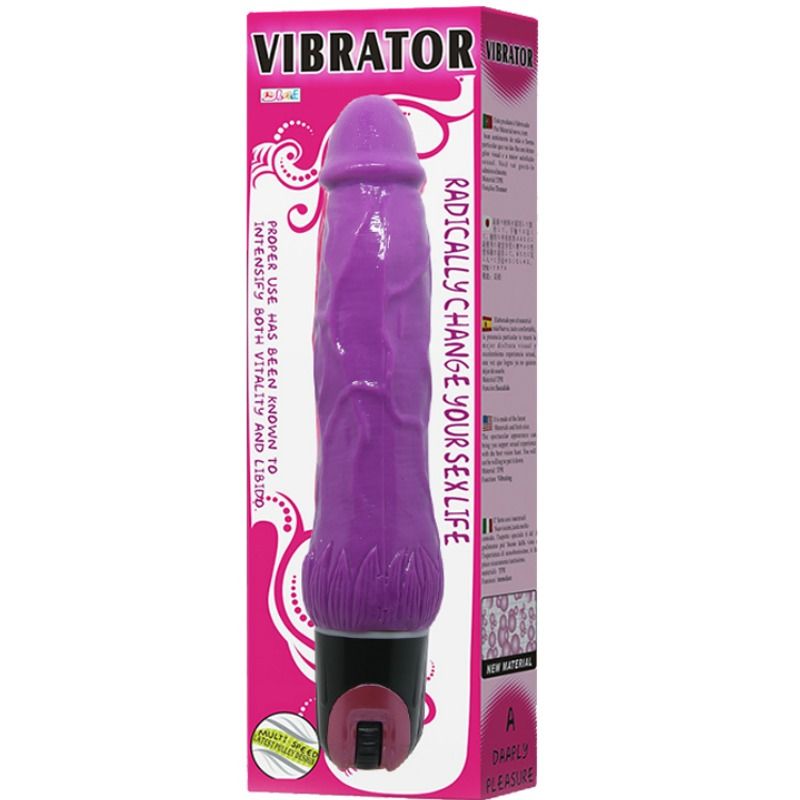 Baile Vibrators Multispeed Vibrator Purple - UABDSM