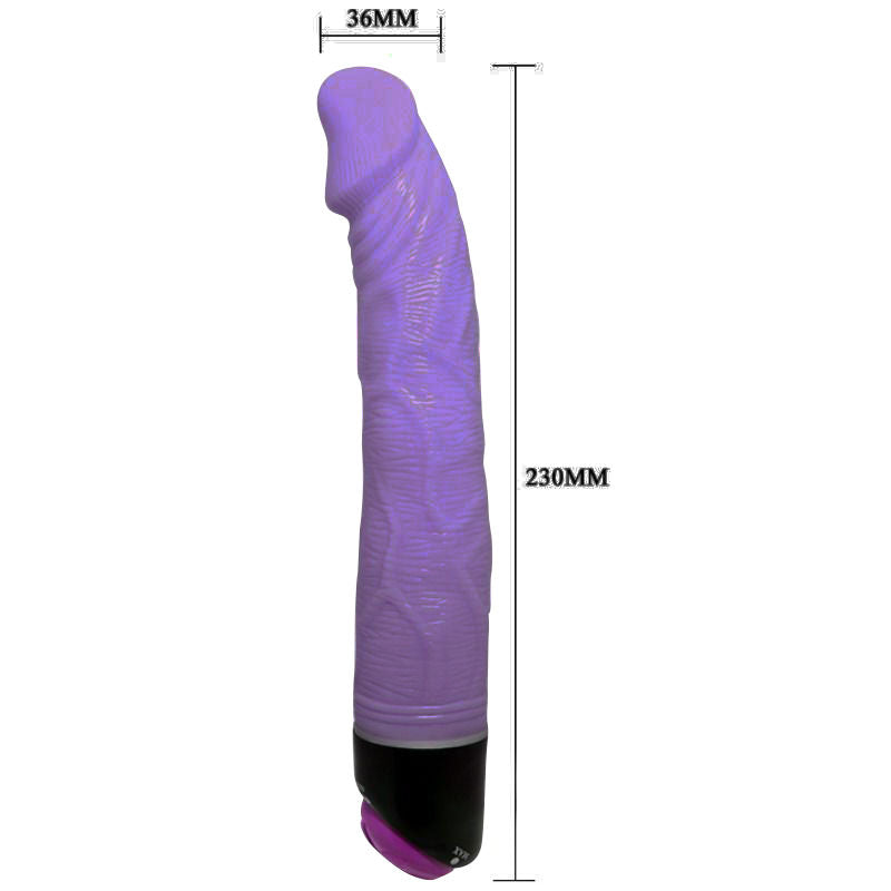Baile Adour Club Realistic Vibrator Purple - UABDSM