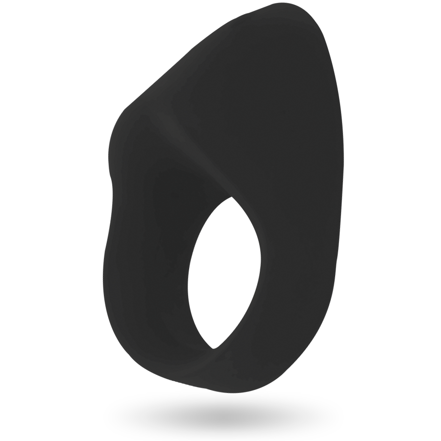 Intense Oto Cock Ring Black Rechargeable - UABDSM