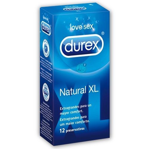 Durex Natural Xl 12 Uds - UABDSM