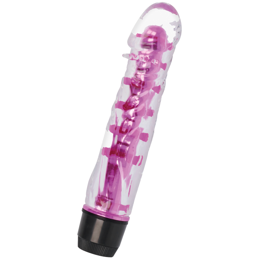 Glossy Lenny Vibrator Pink - UABDSM