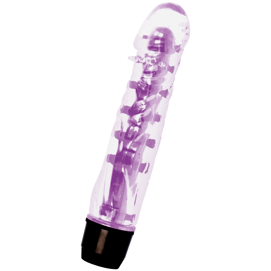 Glossy Lenny Vibrator Purple - UABDSM
