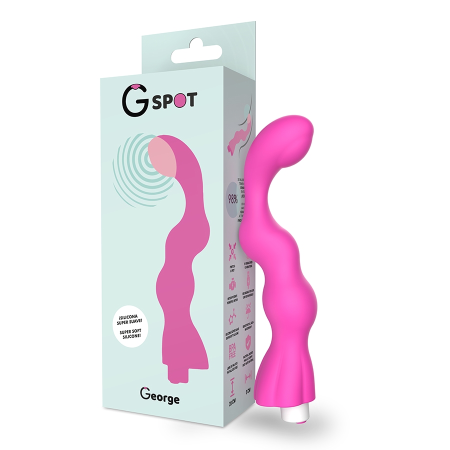 G-spot George G-spot Vibrator Gum Pink - UABDSM