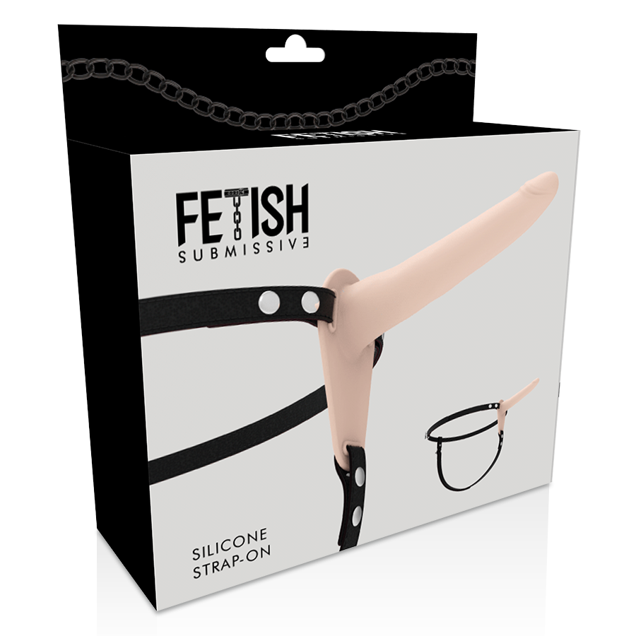 Fetish Submissive Silicone Strap-on Flesh 15cm - UABDSM
