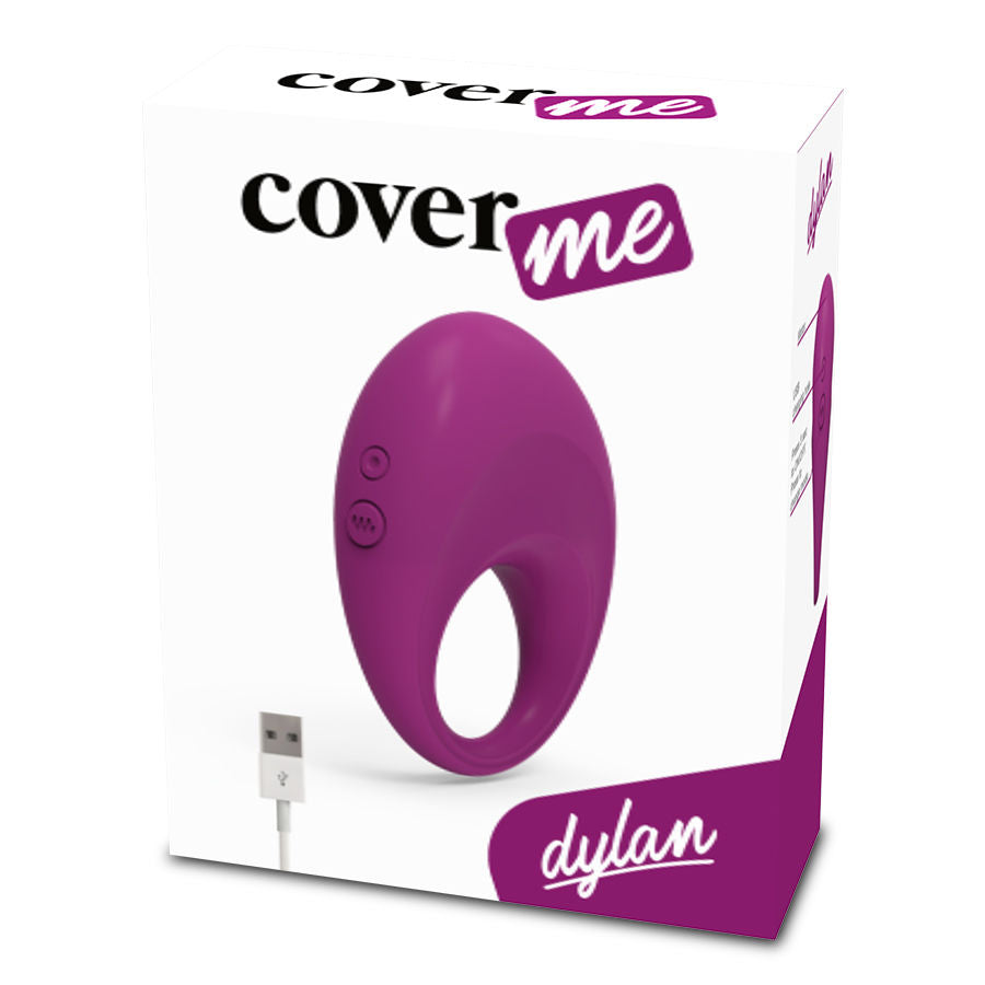 Coverme Dylan Cock Ring Rechageable 10 Speed Waterproof - UABDSM