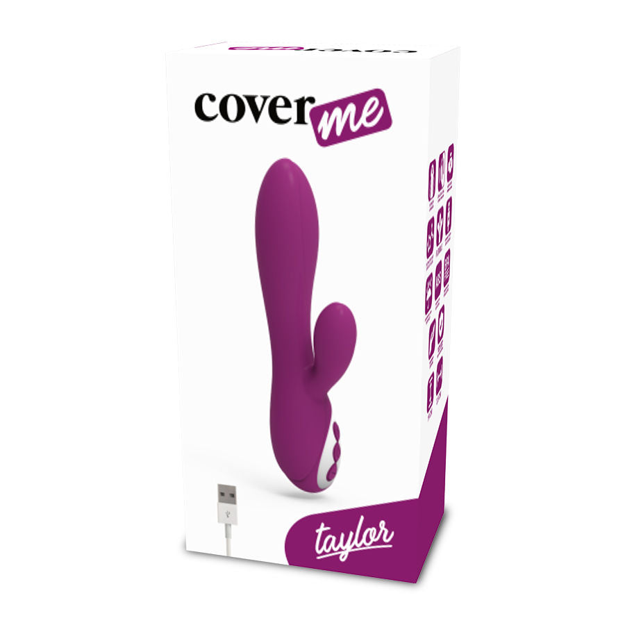 Coverme Taylor Vibrator Rechargeable 10 Speed Waterproof - UABDSM