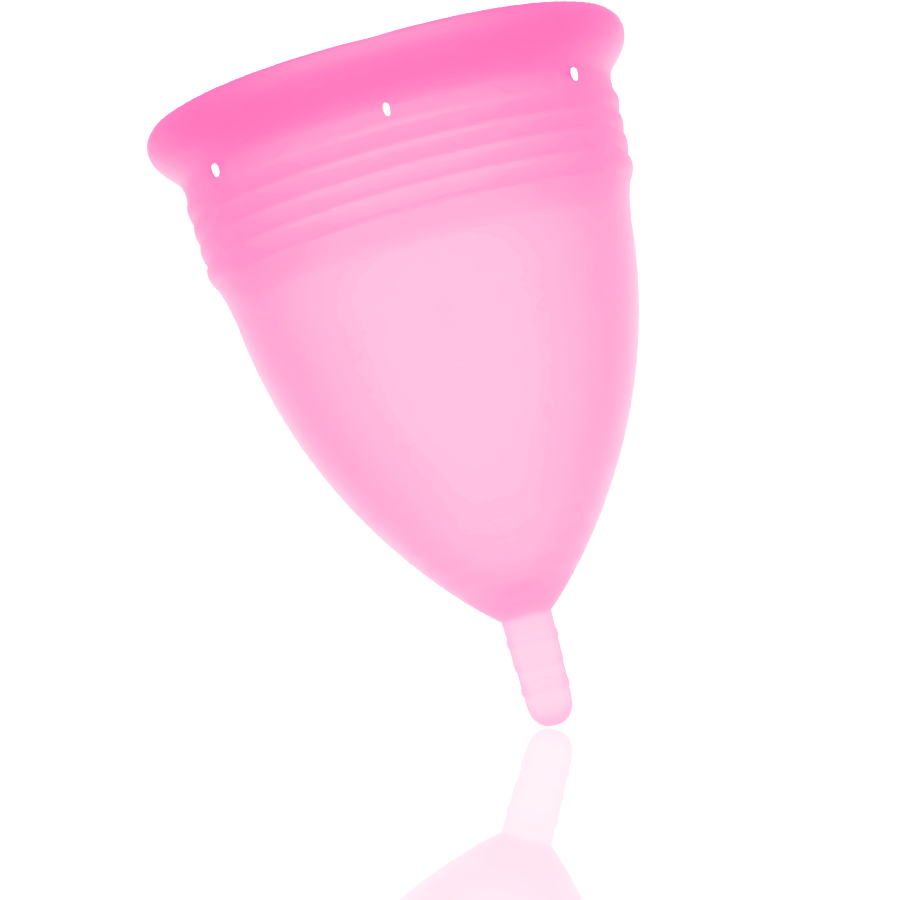 Stercup Menstrual Cup Size L Pink Color Fda Silicone - UABDSM