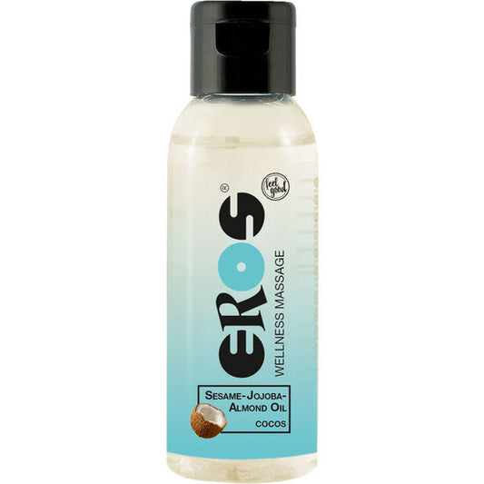 Eros Wellness Massage Oil Coconut 50 Ml - UABDSM