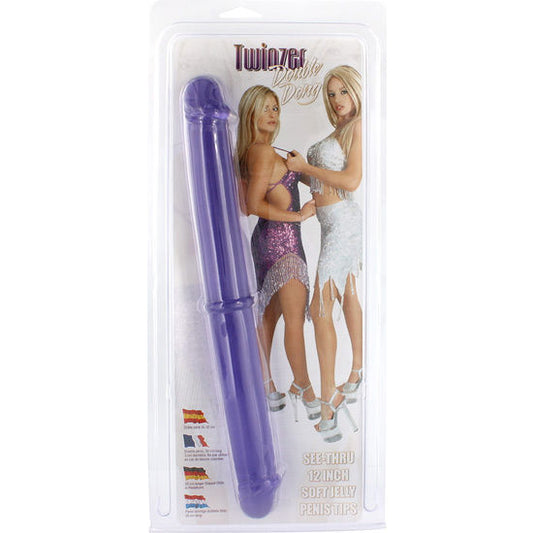 Sevencreations Double 30 Cm Penis Purple - UABDSM