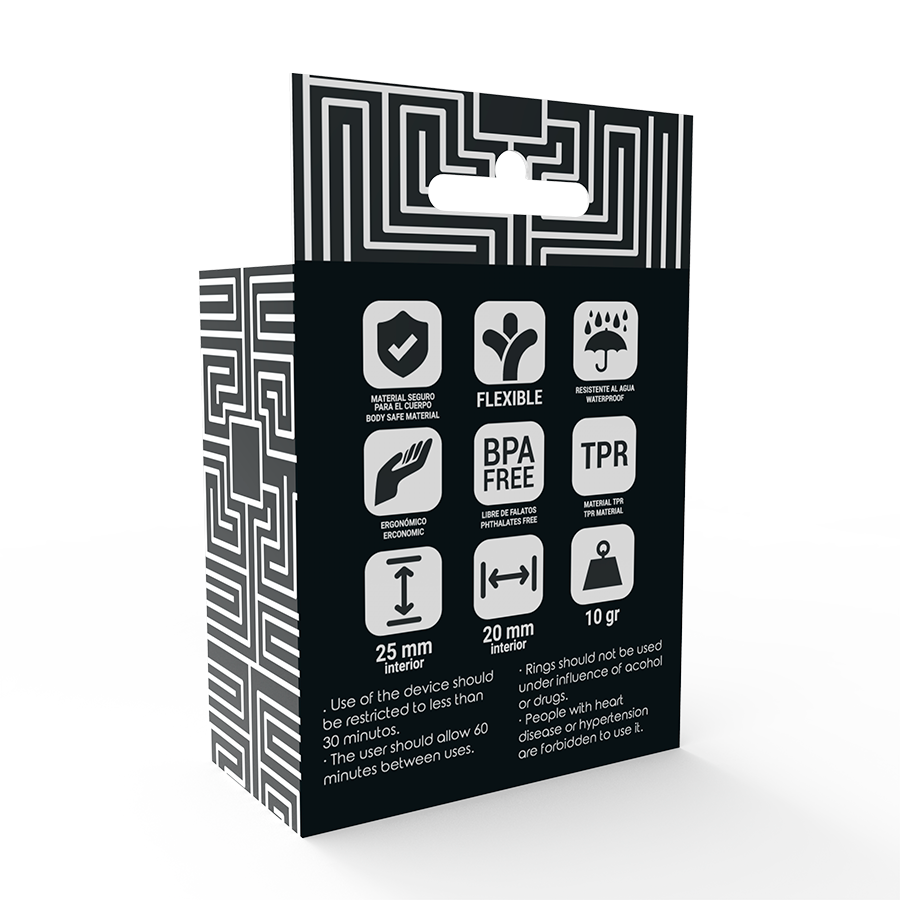 Addicted Toys  C-ring Set Black - UABDSM