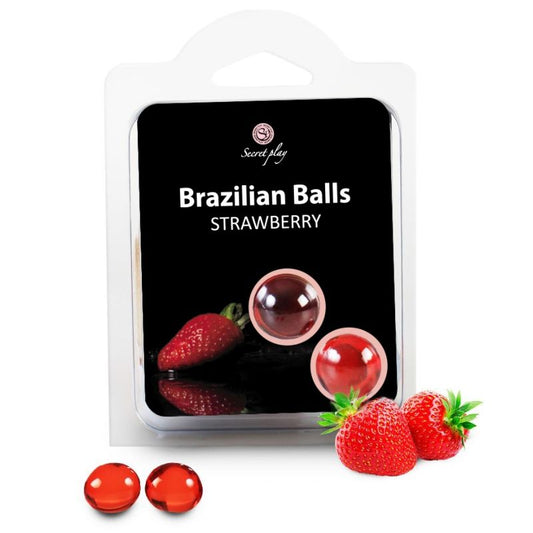 2 Brazilian Balls Strawberry - UABDSM