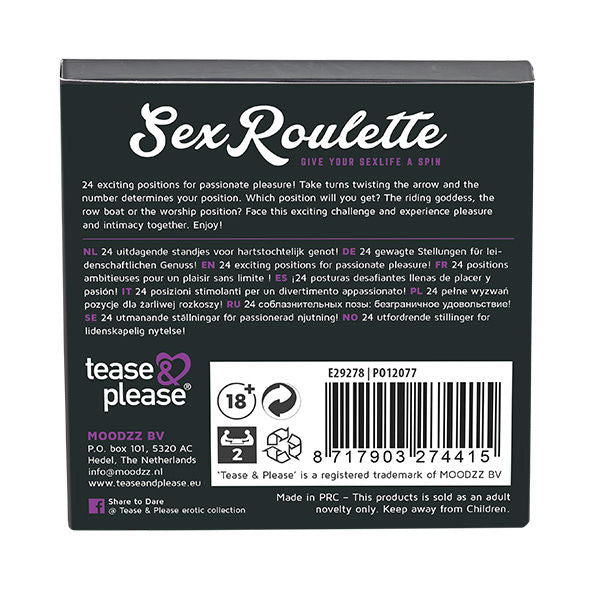 Sex Roulette Kamasutra (nl-de-en-fr-es-it-pl-ru-se-no) - UABDSM