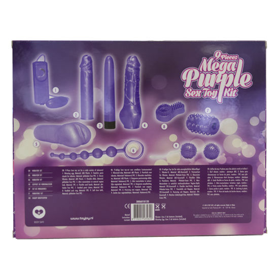 Just For You Mega Purple Sex Toy Kit - UABDSM