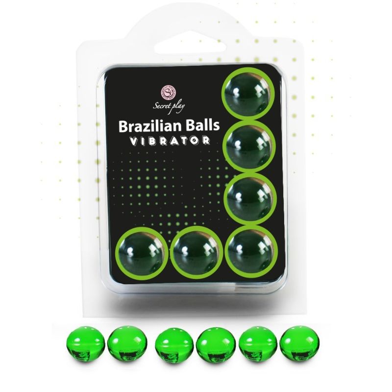 Secretplay Set 6 Brazilian Balls Vibrator - UABDSM