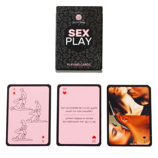 Secretplay  Sex Play Playing Cards Fr/pt - UABDSM