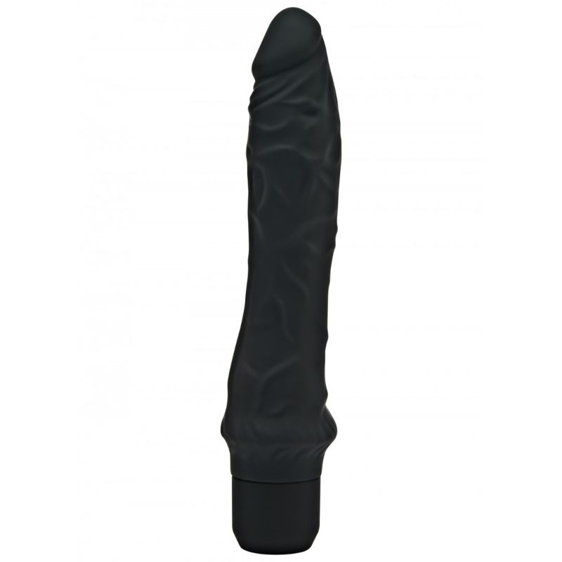 Get Real Realistic Vibrator - Black 25 Cm - UABDSM