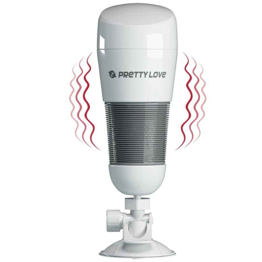 Pretty Love Hedy Vibrating White Masturbator Vagina - UABDSM