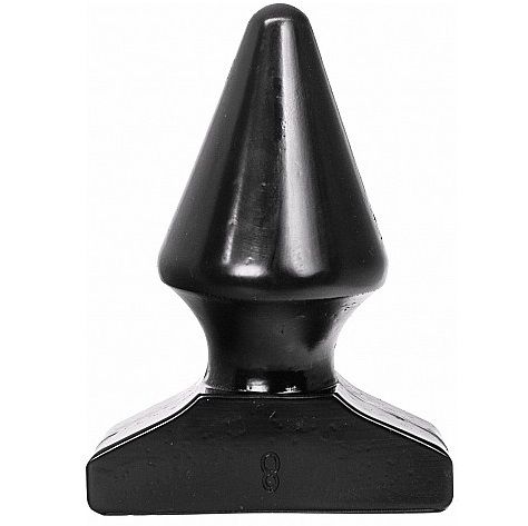 All Black Anal Plug 17cm - UABDSM